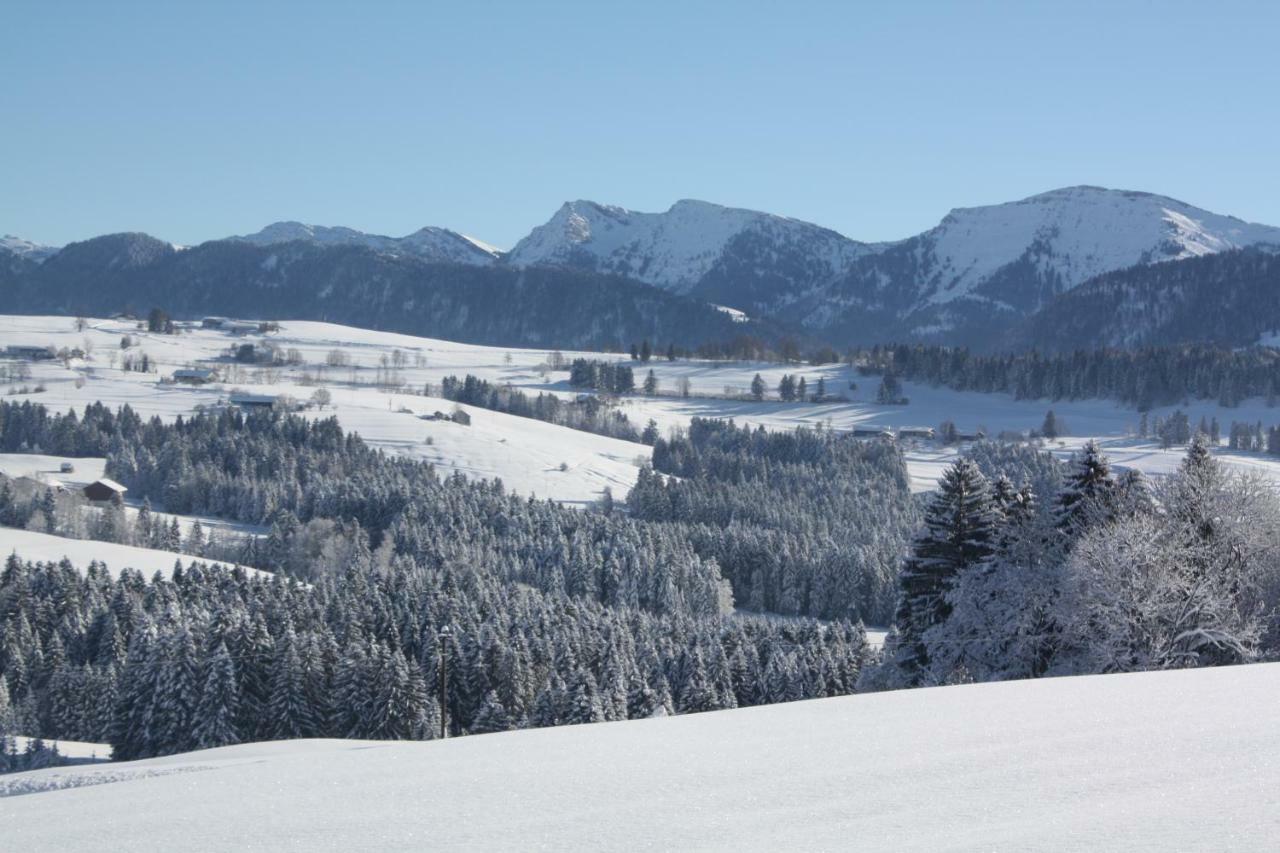 Ferienwohnung Nagelfluh Allgaeu أوبيريويتي المظهر الخارجي الصورة